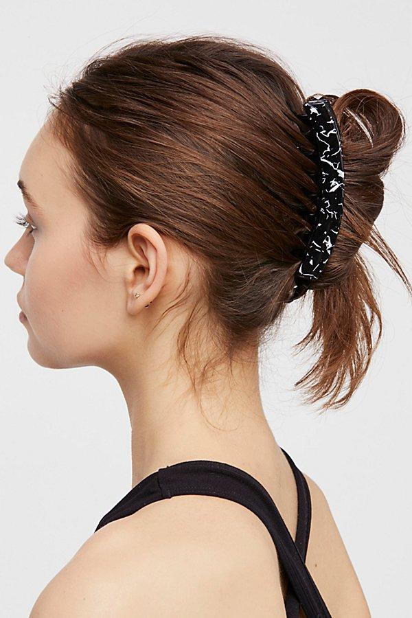 Marbleized Banana Clip By Mast At Free People